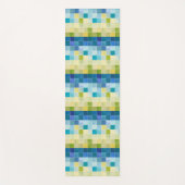 ピクセ数々のル正方形の風景 ヨガマット (正面)