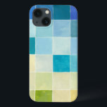 ピクセ数々のル正方形の風景 iPhone 13ケース<br><div class="desc">Megan Meagherは、デジタルピクシレーションと呼ばれるスタイルを利用してこの作品を制作した。アーティストはコンピュータープログラムを使って作品をデザインし描き、世界の設定を印象派に実在表現している。抽象芸術もしが大好き実験芸術このプリントはあなたのためだ！</div>