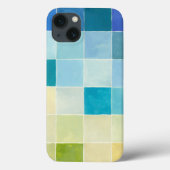 ピクセ数々のル正方形の風景 Case-Mate iPhoneケース (裏面)