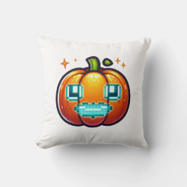 ピクセ白熱［赤熱］光を放つルパンプキン装飾用クッションレトロゲーマー クッション