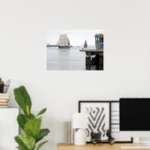 ピクトンキャッスル後を追バイブすてきリーゼ ポスター (ホームオフィス)