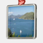 ピクトン·ハーバー、マールボロー·サウンド、南 メタルオーナメント (左)