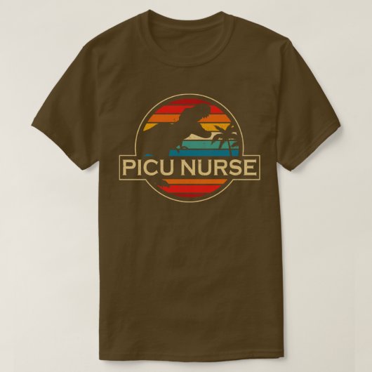 ピクナース恐竜2 Tシャツ (デザイン正面)