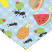 ピクニおもしろいック食品パターン テーブルクロス (アングル)