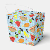 ピクニおもしろいック食品パターン フェイバーボックス (裏面サイド)