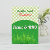 ピクニックとBBQの招待状 招待状 (スタンド正面)