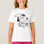 ピクニックに行く女の子Tシャツ Tシャツ (正面)