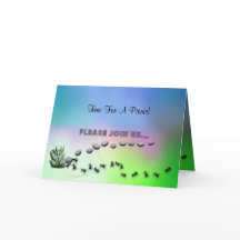 ピクニックに誘われるアリ