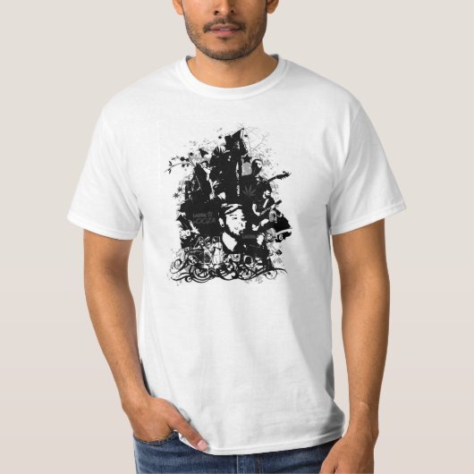 ピクニックのためのワイシャツ Tシャツ (正面)