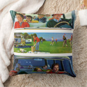 ピクニックの前、の間に及びの後で クッション (ブランケット)