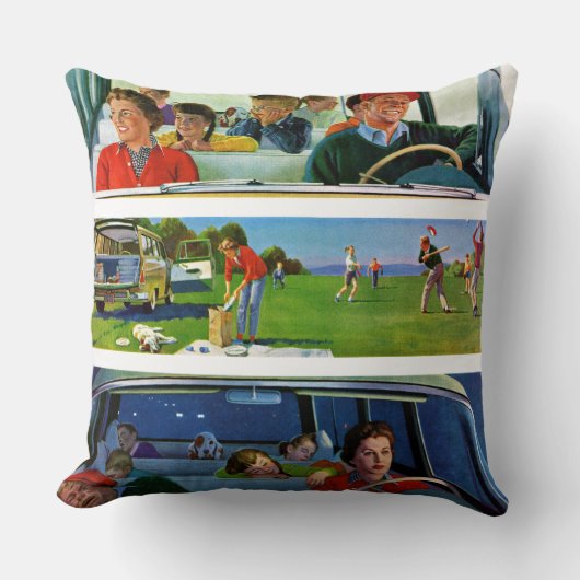 ピクニックの前、の間に及びの後で クッション (正面)