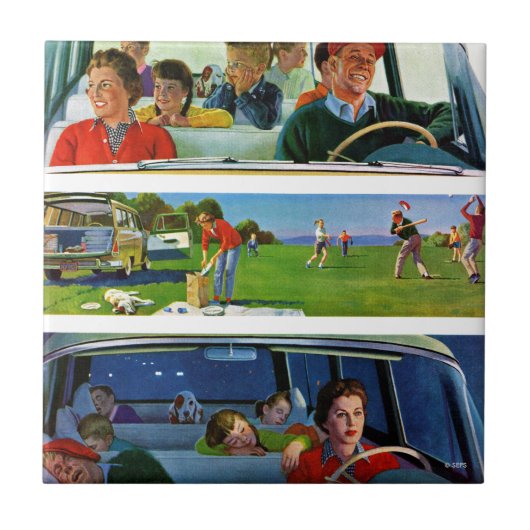 ピクニックの前、の間に及びの後で タイル (正面)