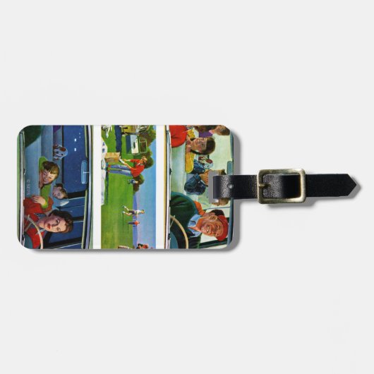 ピクニックの前、の間に及びの後で ラゲッジタグ (正面横)