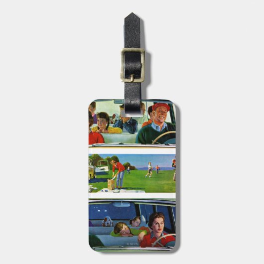 ピクニックの前、の間に及びの後で ラゲッジタグ (正面縦)