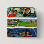 ピクニックの前、の間に及びの後で 缶バッジ (正面)