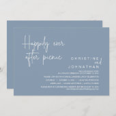 ピクニックの後は幸せ結婚に駆け落ち 招待状 (正面/裏面)