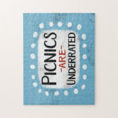 ピクニックは地鋸パズル ジグソーパズル (縦)