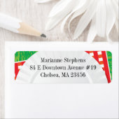 ピクニックアウトティングパーティーBBQ差出人住所ラベル ラベル (インサイチュ)