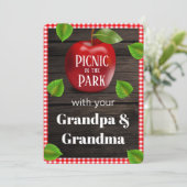 ピクニックインザパークプレイダテ招待状 招待状 (スタンド正面)