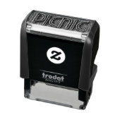 ピクニックウおもしろいィッカータイポグラフィ自己インキングスタンプ セルフインキングスタンプ (商品)