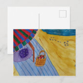 ピクニックオンザビーチ ポストカード (正面/裏面)