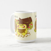 ピクニックカ読エルは本だ コーヒーマグカップ (正面左)