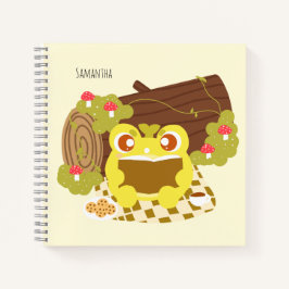 ピクニックカ読エルは本だ ノートブック