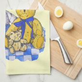 ピクニッククロスオリジナルアート キッチンタオル (四つ折り)