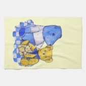 ピクニッククロスオリジナルアート キッチンタオル (横)