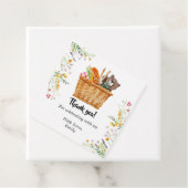 ピクニックサンキューカード、好意 フェイバータグ (インサイチュ)