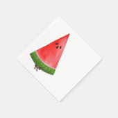 ピクニックスイカ スタンダードカクテルナプキン (角)