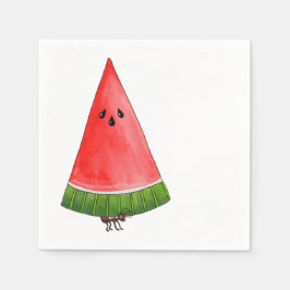 ピクニックスイカ スタンダードカクテルナプキン