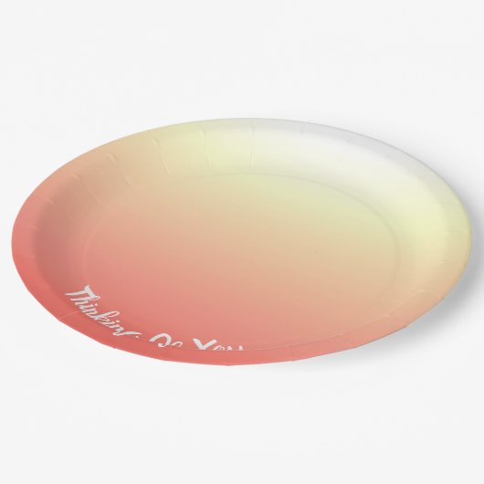 ピクニックスタイル ペーパープレート (アングル)