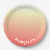 ピクニックスタイル ペーパープレート (正面)