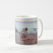 ピクニックスナックをビーチイタリアン（シーサイドシーン） コーヒーマグカップ (正面右)