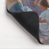 ピクニックスナックをビーチイタリアン（シーサイドシーン） マウスパッド (コーナー)