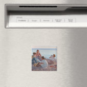 ピクニックスナックをビーチイタリアン(シーサイドシーン) マグネット (インサイチュ (食洗機))