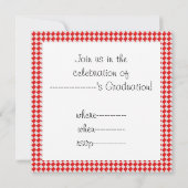 ピクニックテーブル チェフハット＆BBQ ツール付き 招待状 (裏面)