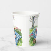 ピクニックテーマの紙カップ 紙コップ (右)