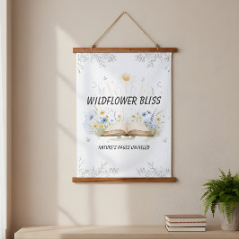 ピクニックデイの花のタペストリー 吊り下げ型タペストリー