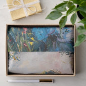 ピクニックデコパージュの印象派の女の子 薄葉紙 (ギフト)