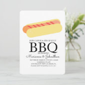 ピクニックバーベクアウトホットドッグ 招待状 (スタンド正面)