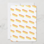 ピクニックバーベクアウトホットドッグ 招待状 (裏面)