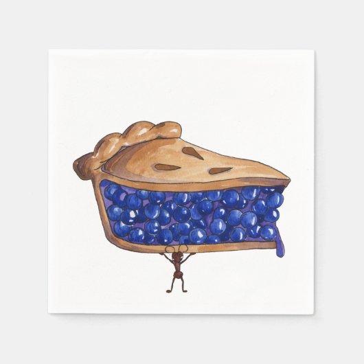 ピクニックパイ スタンダードカクテルナプキン (正面)