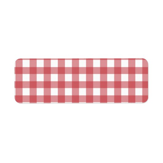 ピクニックパターン ラベル (正面)