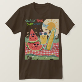 ピクニックパル - サマースナック隊 Tシャツ