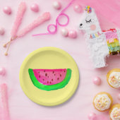 ピクニックパークパーティーサマースイカ ペーパープレート (パーティー)