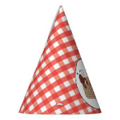 ピクニックパーティーアリ紙帽子 パーティーハット (左)