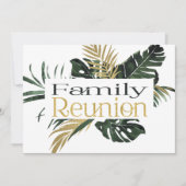 ピクニックパーティーファミリ懇親会招待状 招待状 (正面)