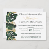 ピクニックパーティーファミリ懇親会招待状 招待状 (裏面)